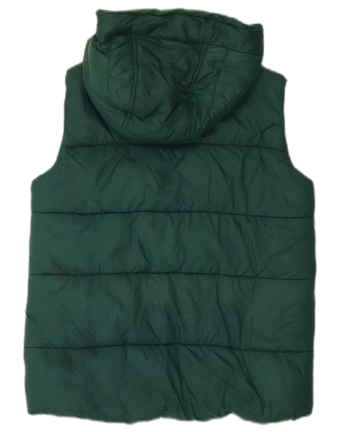 Marks & Spencer Boys Polstret Gilet med hætte 11-12 år grøn polyester