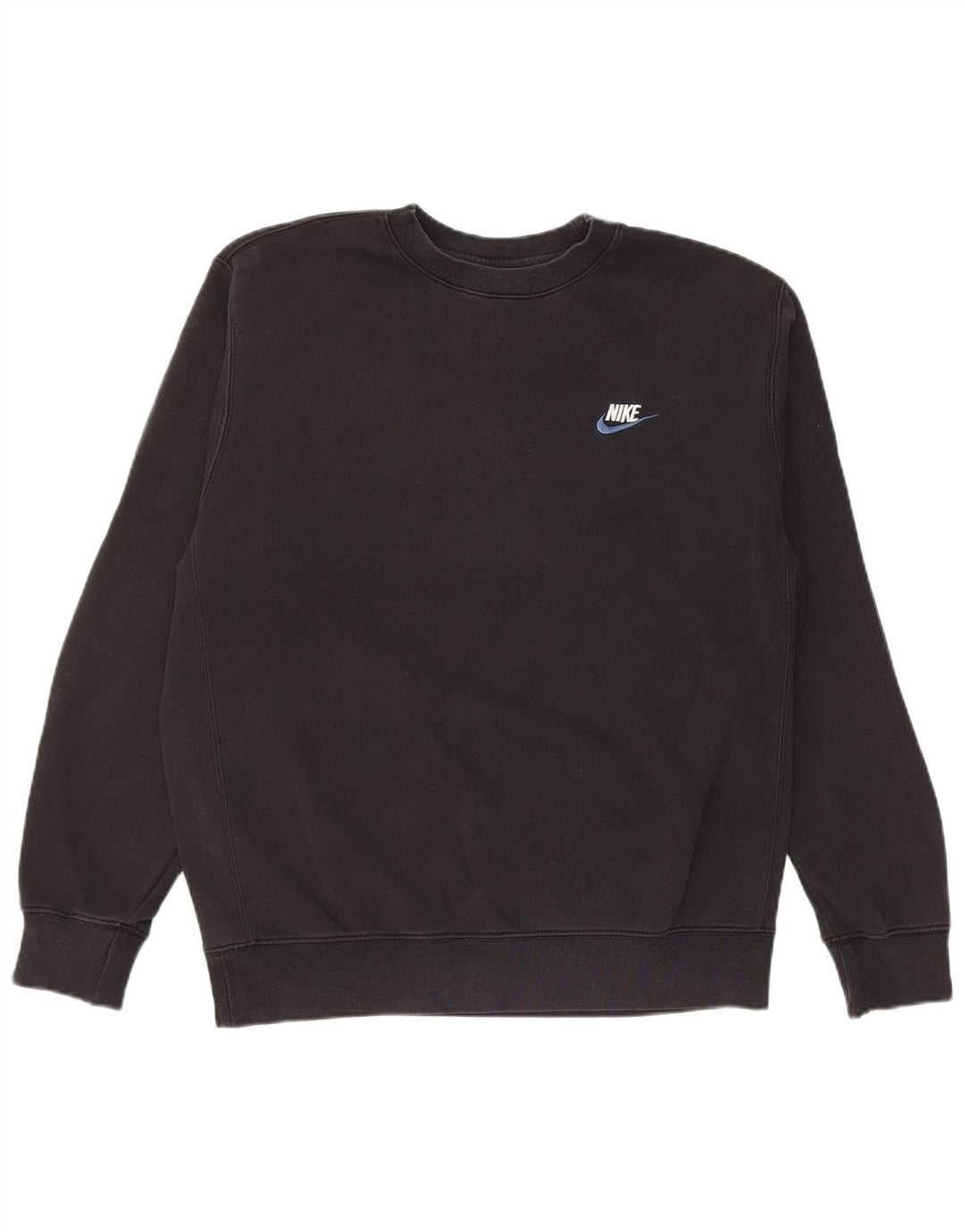 Nike Herre sweatshirt Jumper Medium Sort Bomuld