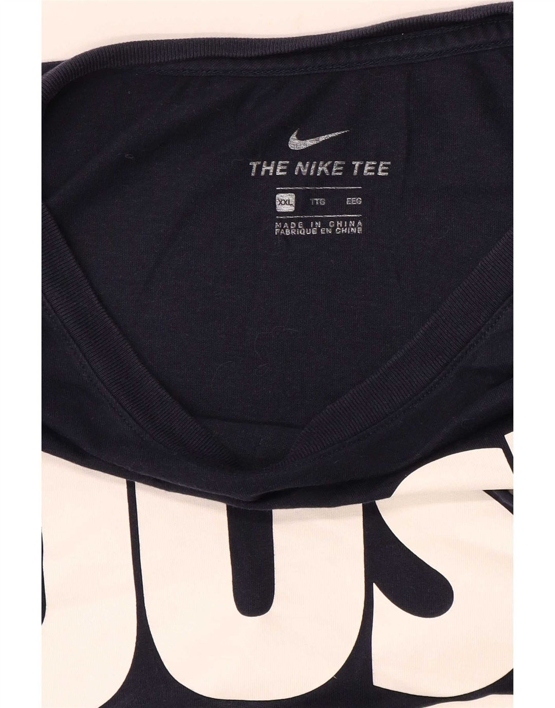 Nike Grafisk T-shirt til mænd med lang ærmer 2XL marineblå