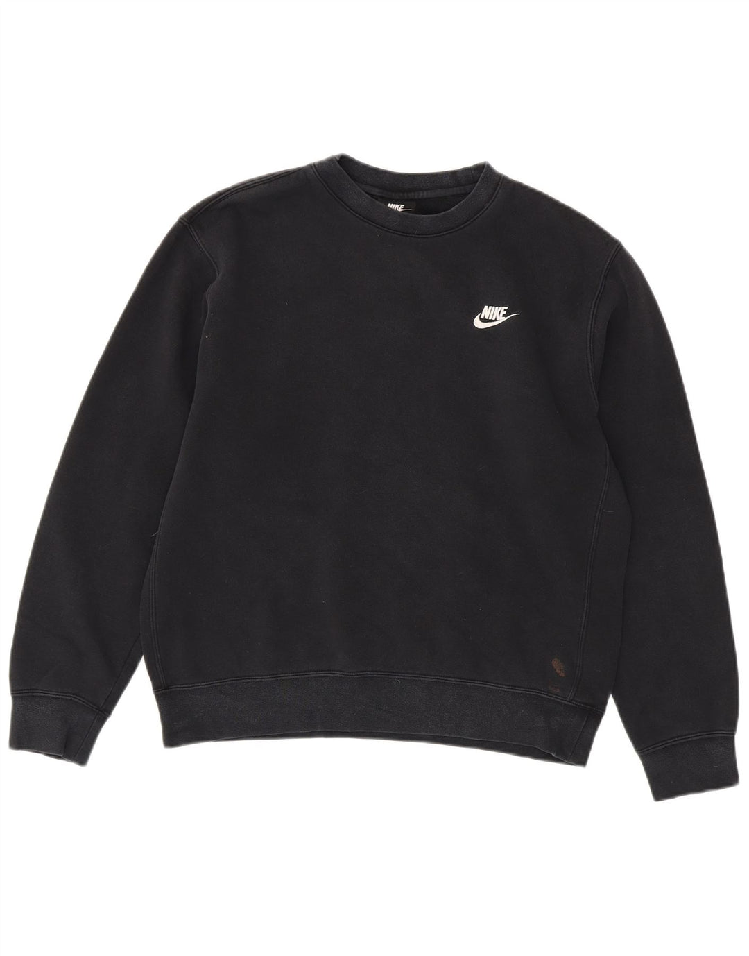 NIKE sweatshirt til mænd Medium Sort bomuld