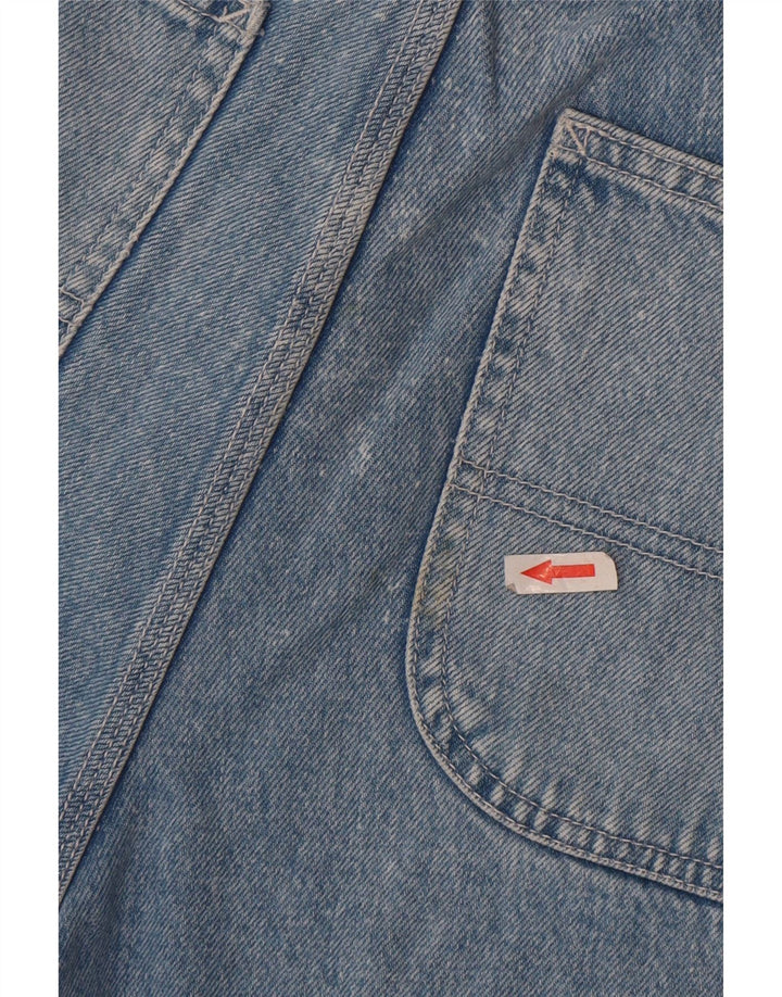 Pull & Bear Dame Cargo Denim Shorts EU 38 Medium W30 Blå