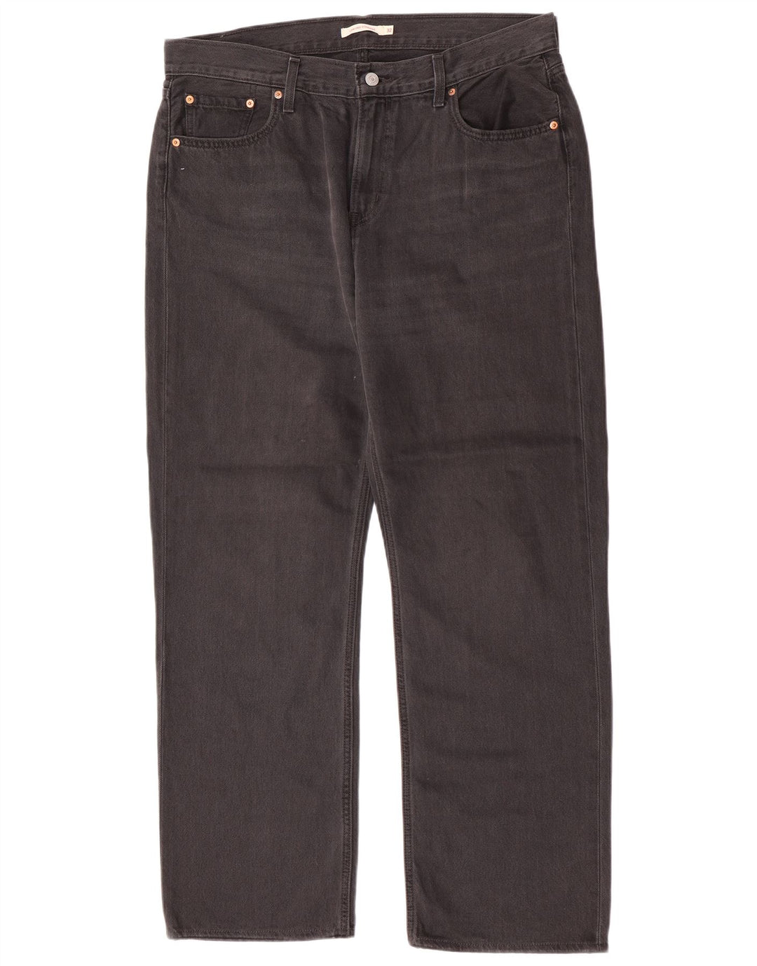 Levi's Straight Jeans til mænd W32 L30 Grå Bomuld