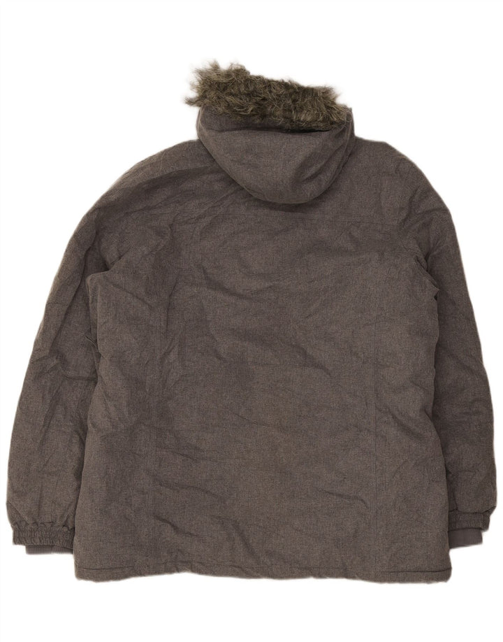 Mountain Warehouse Dame Hættevindjakke UK 20 2XL Grå