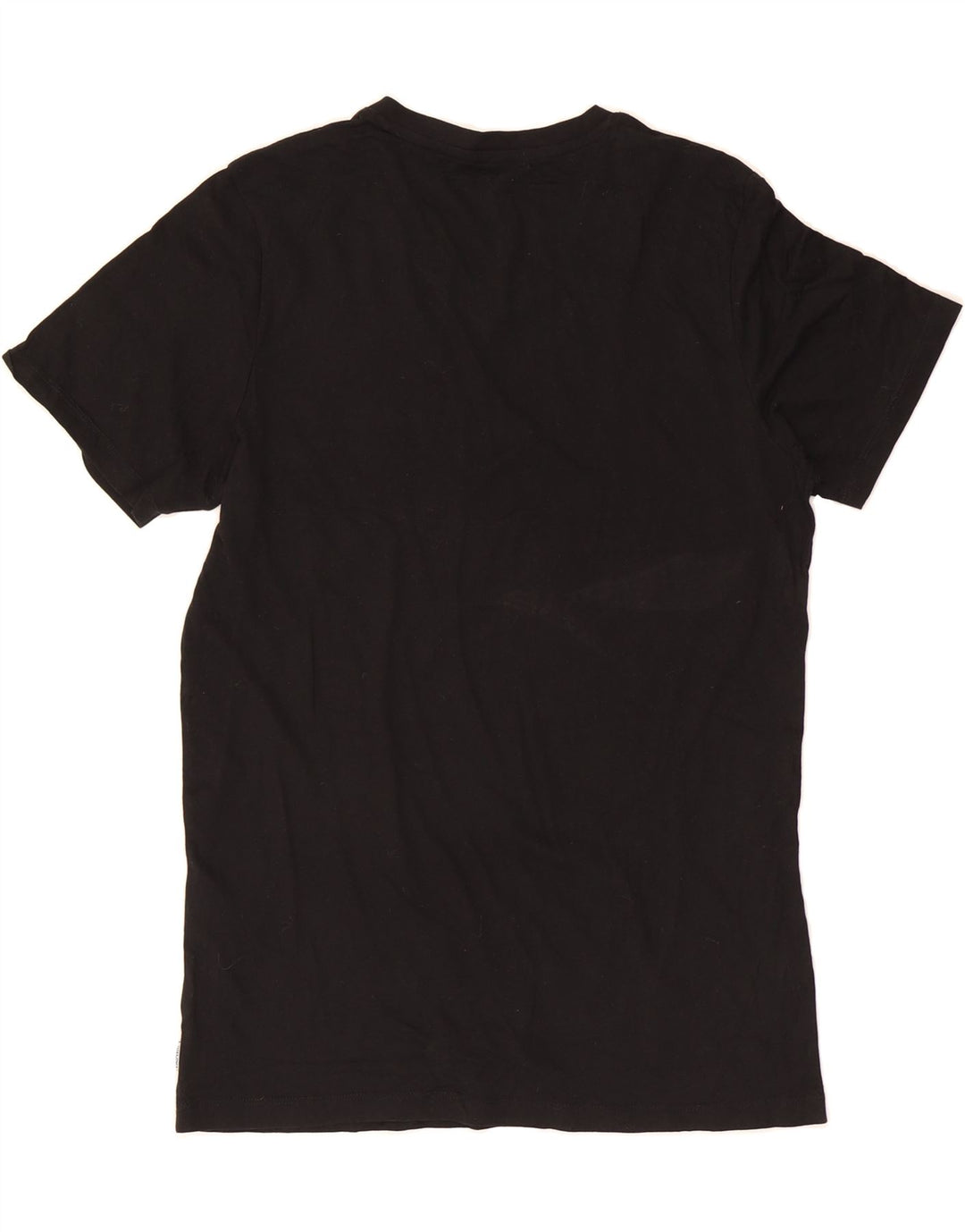 JACK & JONES Mens T-Shirt Top Large Black Cotton Vintage Jack & Jones and Second-Hand Jack & Jones from Messina Hembry 
