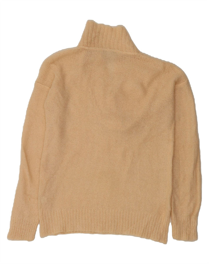 J. CREW Womens Shawl Neck Jumper Sweater UK 14 Medium Off White Acrylic Vintage J. Crew and Second-Hand J. Crew from Messina Hembry 