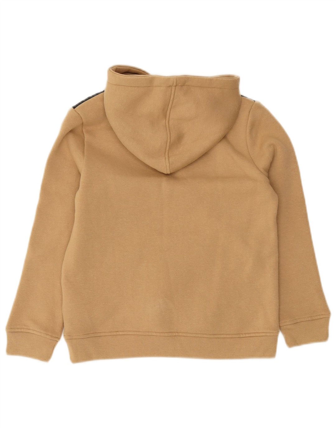 GUESS Grafisk hættetrøje til drenge 7-8 år Beige Colourblock Bomuld