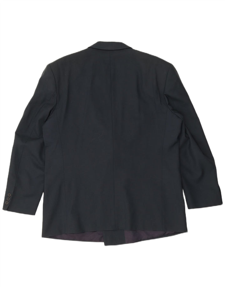 DIGEL Herre dobbeltradet blazerjakke UK 40 Large Navy Blue New Wool