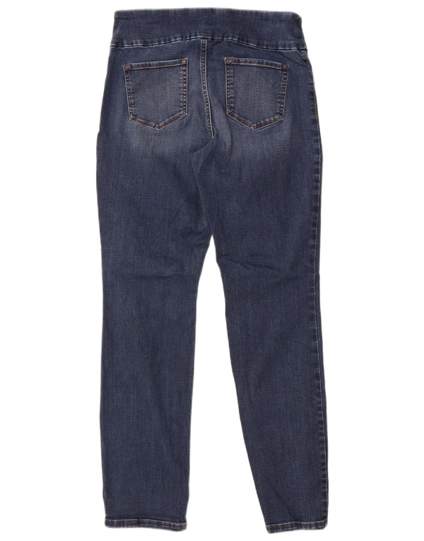 Lee Womens Sculpting Mid Rise Slim Jeans US 12 Large W30 L30 Blue Bomuld