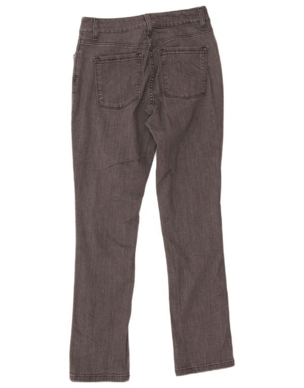 L.L.Bean Dame Classic Fit Slim Jeans UK 4 XS W24 L28 Grå Bomuld