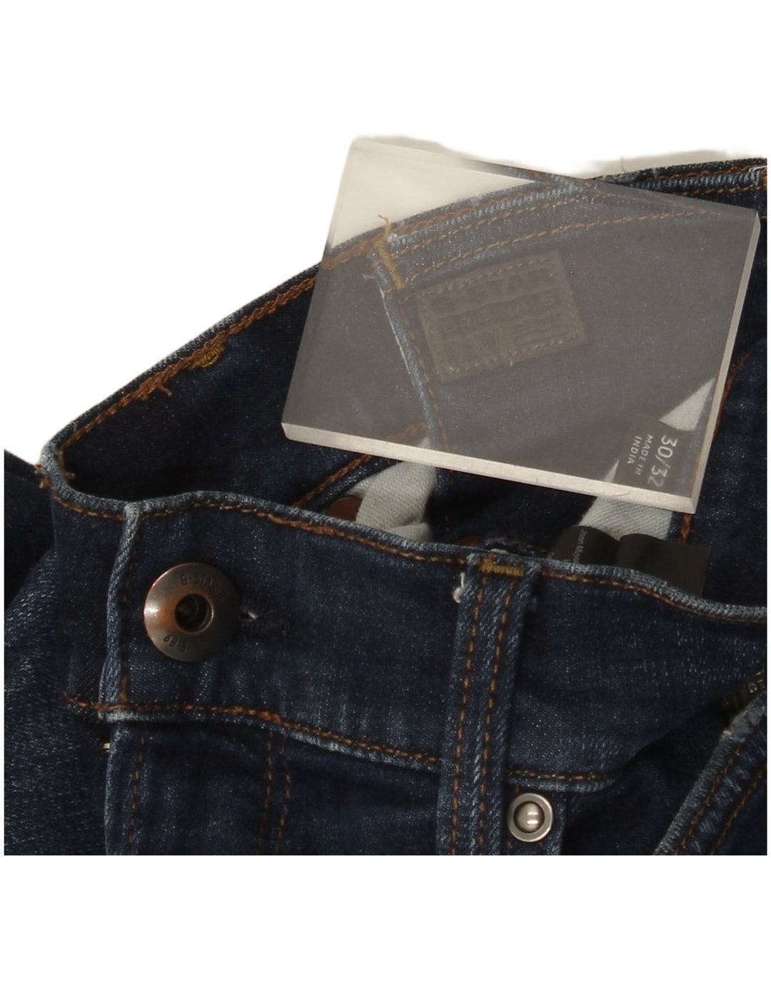 G-STAR Dame Revend Skinny Jeans W30 L32 Marineblå Bomuld