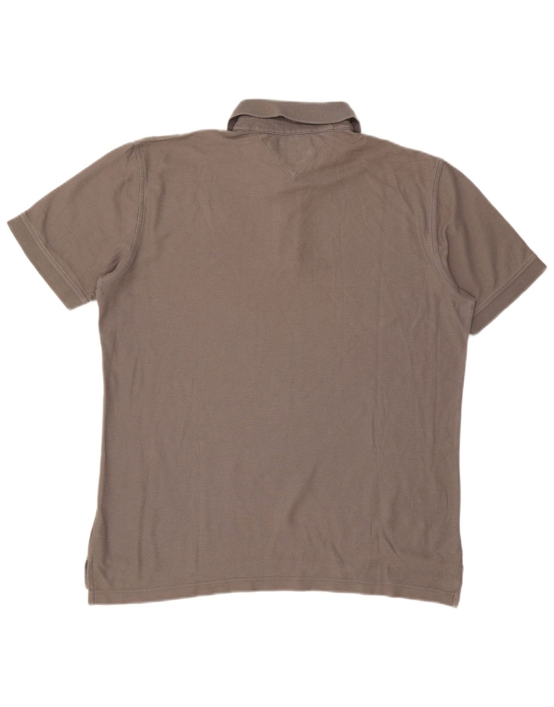 Tommy Hilfiger Herre Regular Fit Polo Shirt XL Grå Bomuld
