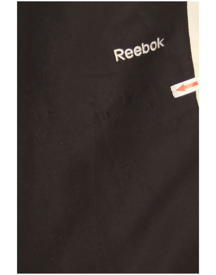 Reebok Træningsdragtsbukser til mænd XL Sort Colourblock Polyester