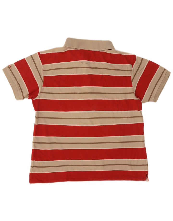 Champion herre polo shirt lille rød stribet