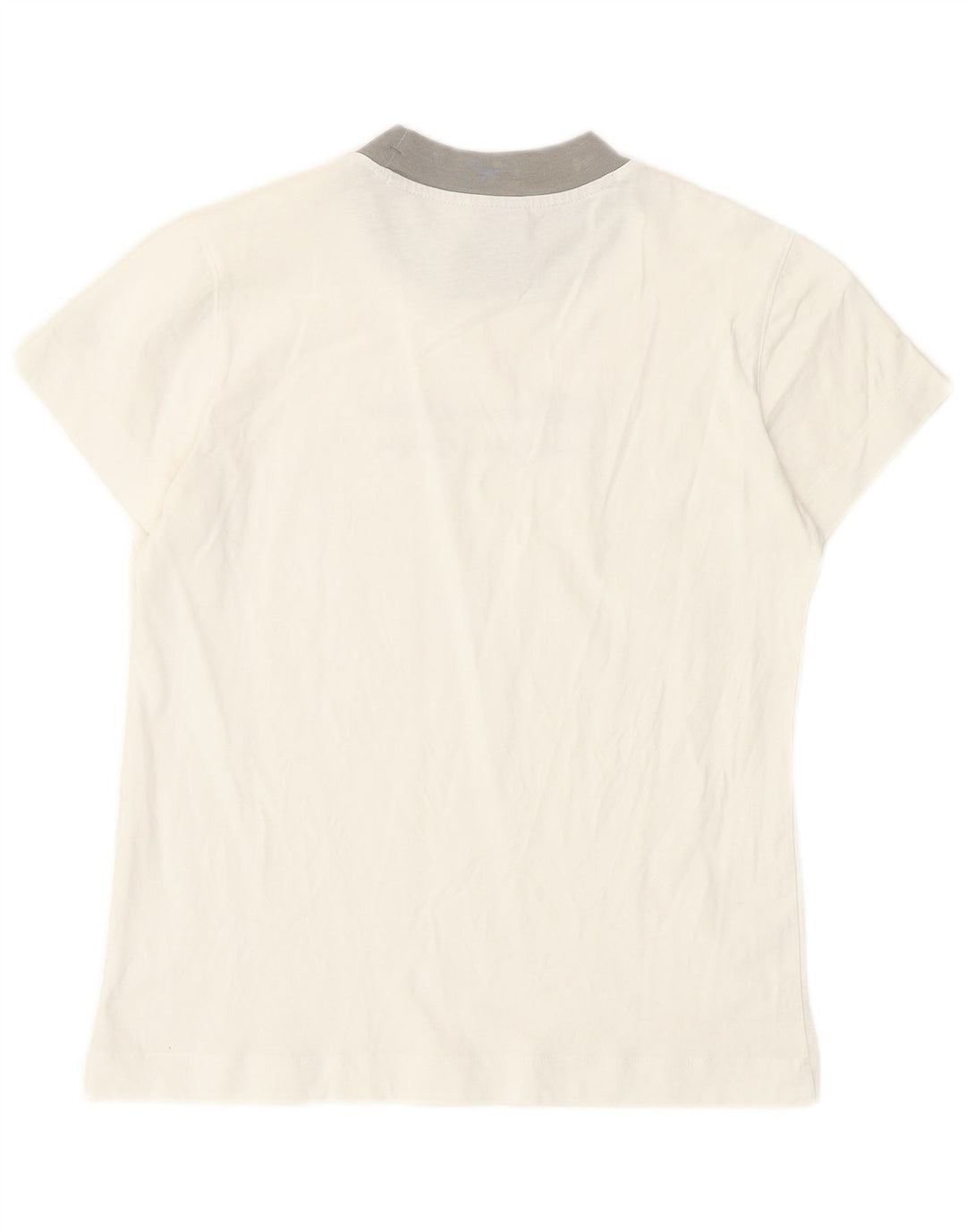 Champion Dame Grafisk T-Shirt Top UK 10 Small White