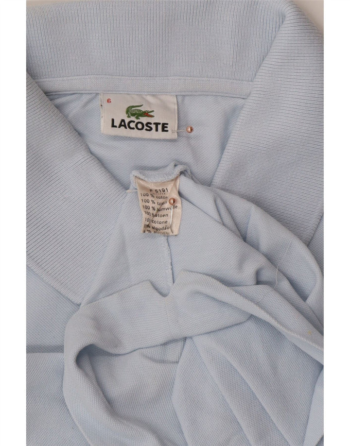 LACOSTE Poloshirt til mænd str. 6 XL Blå bomuld