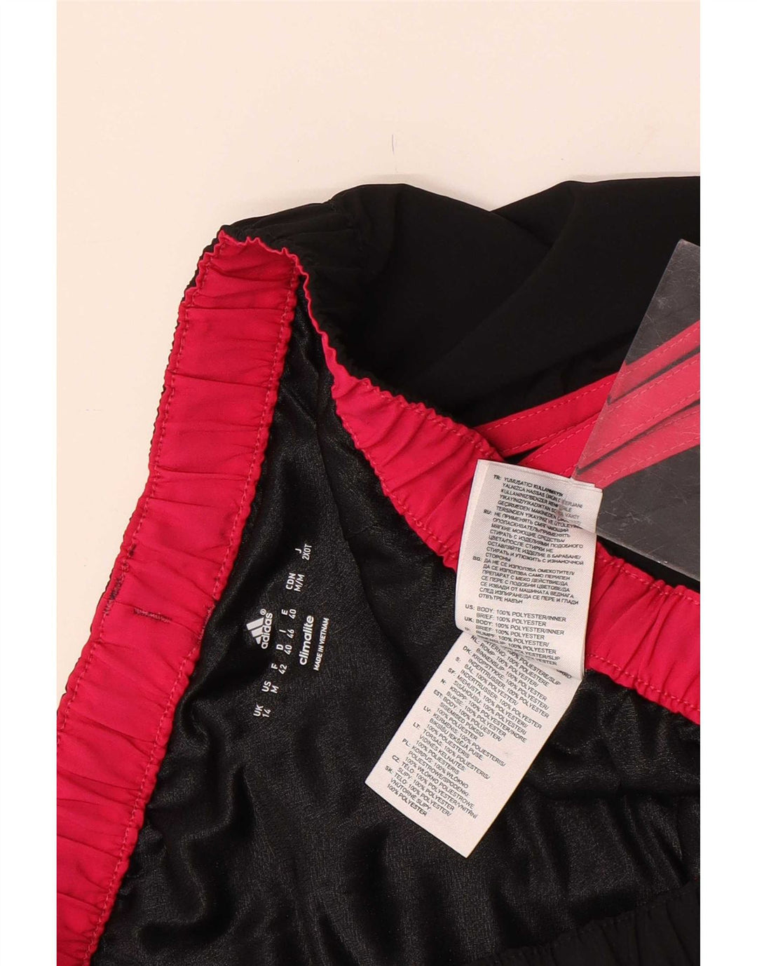 Adidas Dame Climalite Sportshorts UK 14 Medium Sort Polyester
