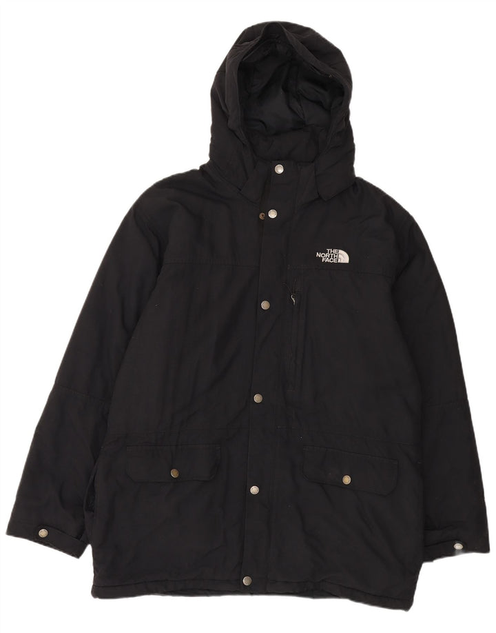 The North Face Herre Hooded Windbreaker Jacket UK 40 Large Black Winter