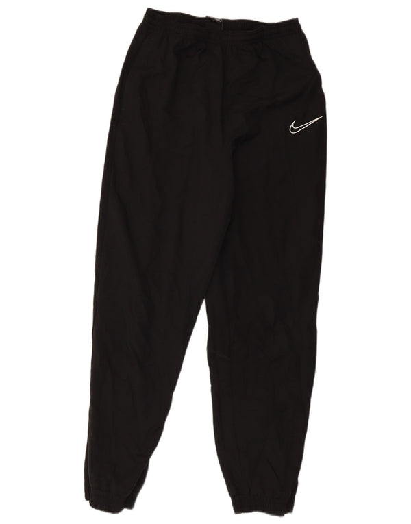 Nike Boys Dri Fit Tracksuit Trousers Joggers 13-14 Years XL Black Polyester