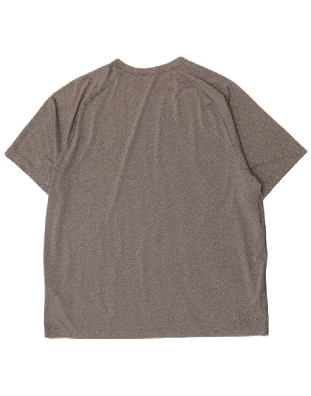 Nike Herre Dri Fit T-Shirt Top Stor Grå Polyester