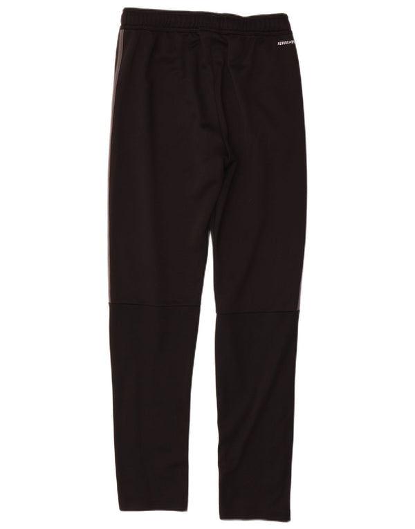 Adidas Boys Aeroready Tracksuit Bukser 13-14 år Sort Polyester