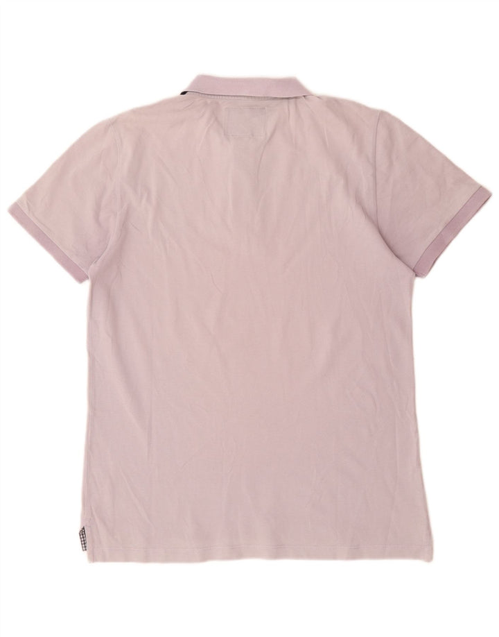 Woolrich Herre poloshirt Medium Lilla Bomuld