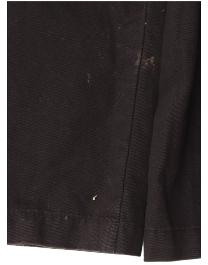 Marks & Spencer Herre Pegged Chino Bukser W46 L29 Sort Bomuld