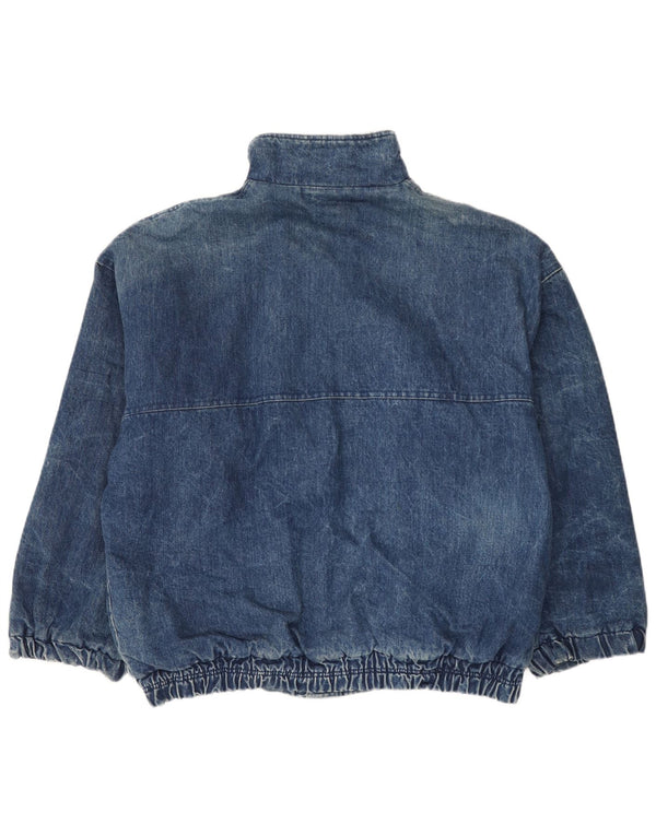 Vintage denimjakke til mænd UK 42 XL blå bomuld