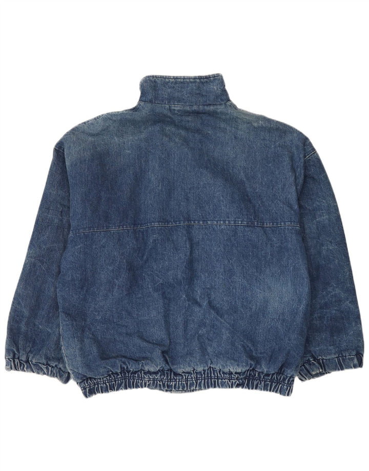 Vintage denimjakke til mænd UK 42 XL blå bomuld
