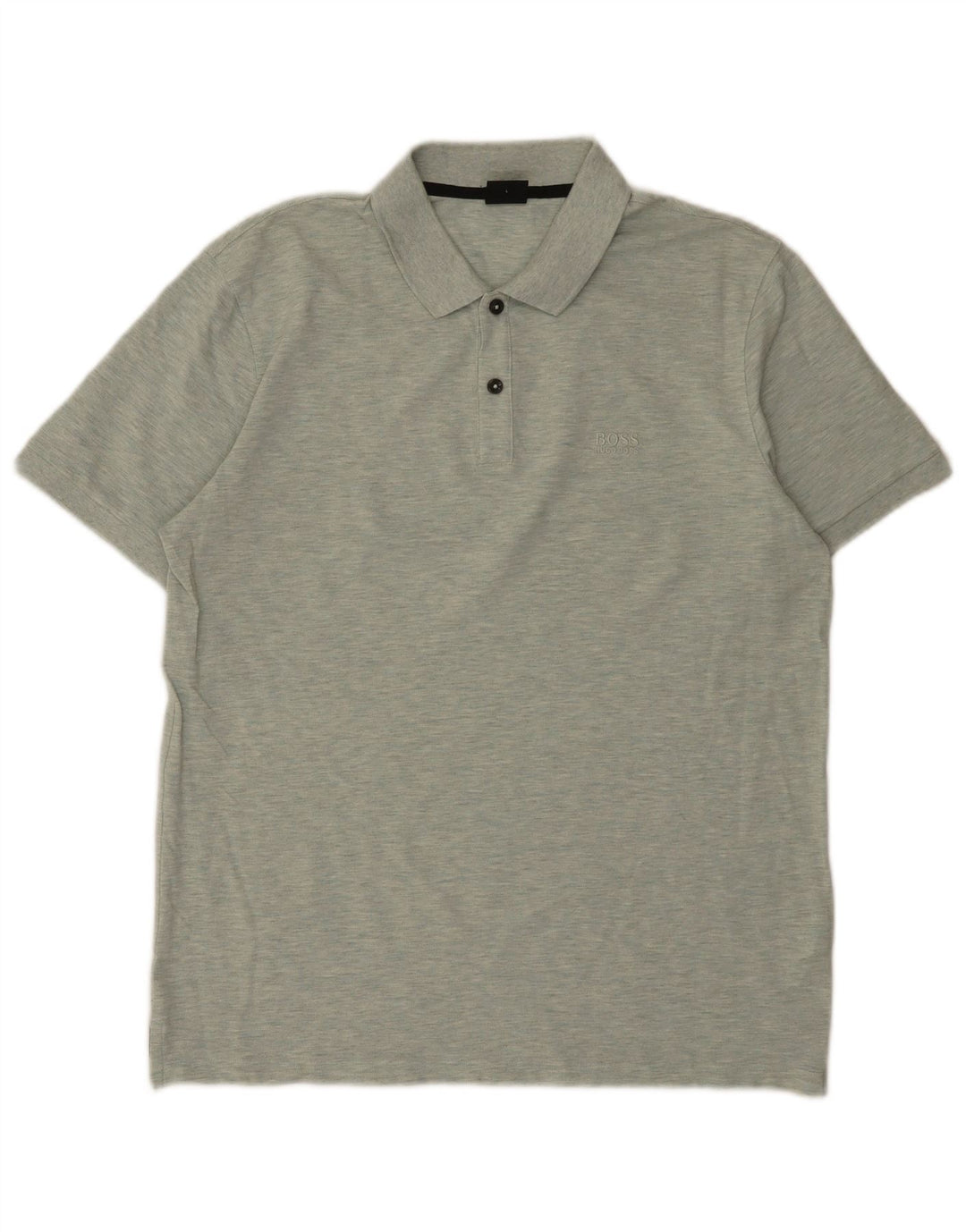 Hugo Boss Herre Regular Fit Polo Shirt Stor grøn bomuld