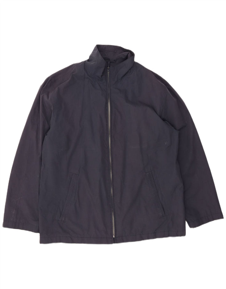 BUSH Bomberjakke til mænd UK 42 XL Marineblå polyester