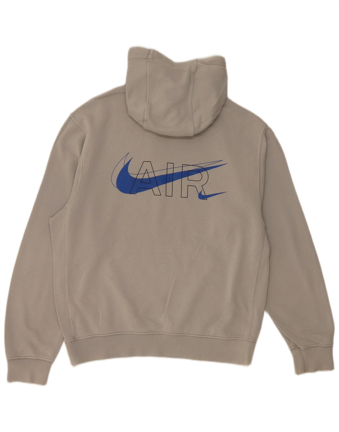 NIKE Air Graphic hættetrøje til mænd, lille grå bomuld