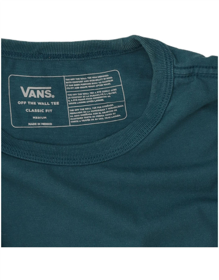 Vans Herre Classic Fit T-Shirt Top Medium Blue