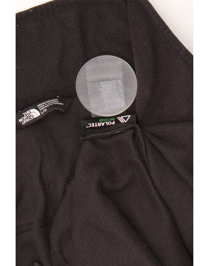 The North Face herre lynlås hals fleece jumper stor sort polyester