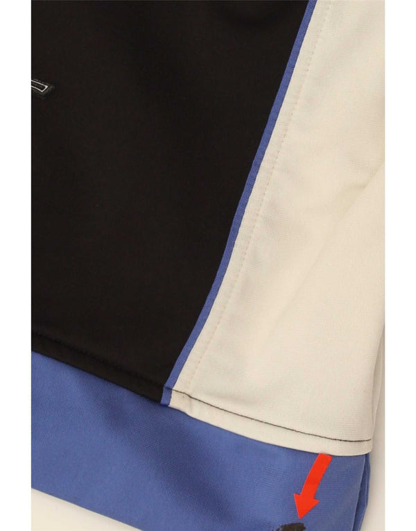 Asics Herre grafisk træningsdragt Topjakke Medium Sort Colourblock