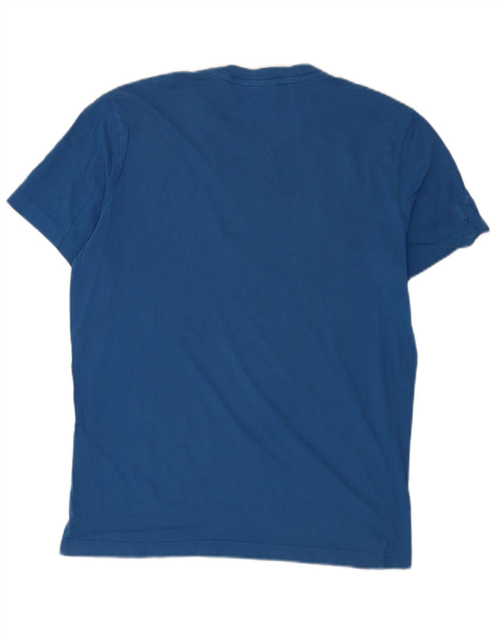 Champion Herre grafisk T-shirt top lille blå bomuld