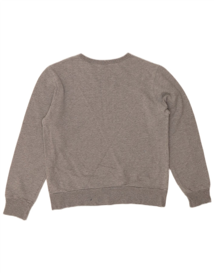 LEVI'S drenge grafisk sweatshirt trøje 11-12 år grå bomuld