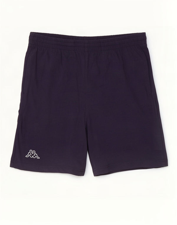 Kappa Herre Sportshorts Medium Navyblå Bomuld