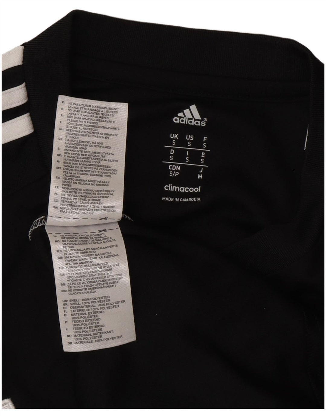 Adidas Herre Durham Graphic T-Shirt Top Lille Sort Colourblock Polyester