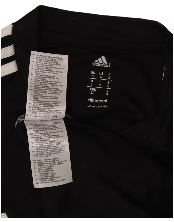 Adidas Herre Durham Graphic T-Shirt Top Lille Sort Colourblock Polyester