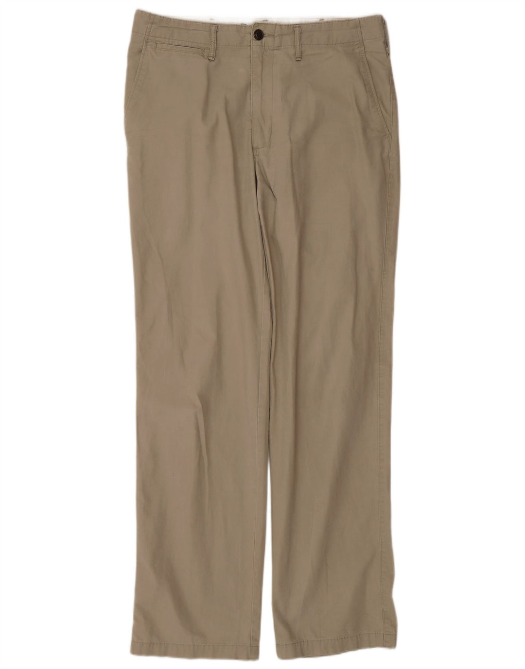 DOCKERS Straight Chino Bukser til mænd W32 L34 Beige Bomuld Classic