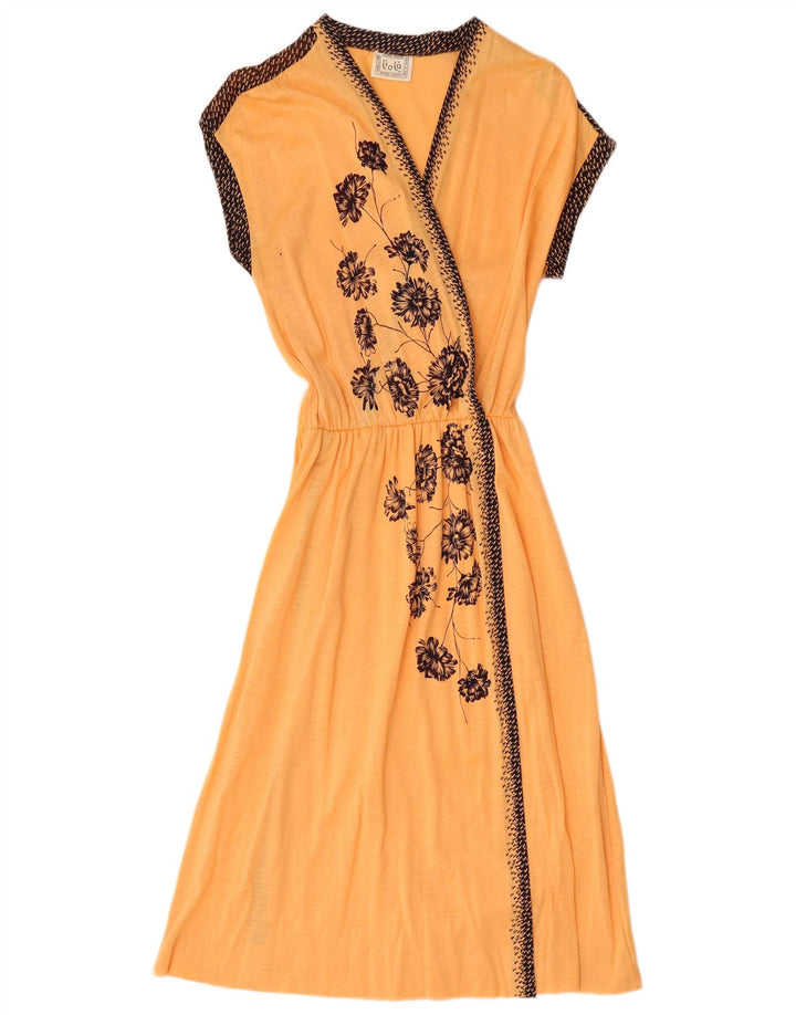 LILO slå-om-kjole til kvinder UK 10 Small Pink Floral