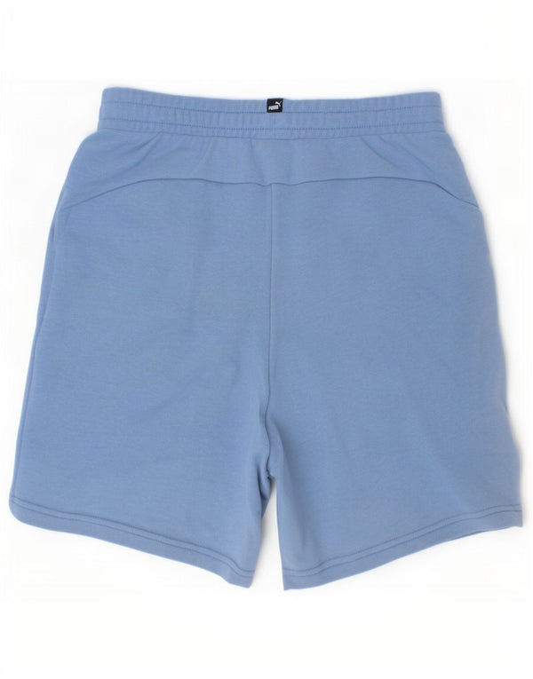Puma Boys Sports Shorts 13-14 år Blå Bomuld