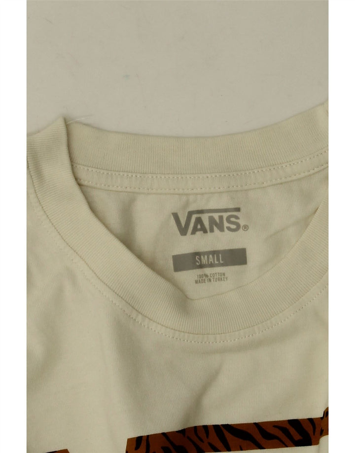 Vans Herre Grafisk Top Langærmet Lille Off White Bomuld