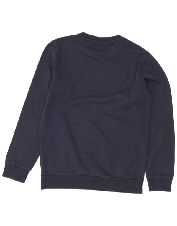 Champion drenge grafisk sweatshirt trøje 13-14 år XL marineblå bomuld