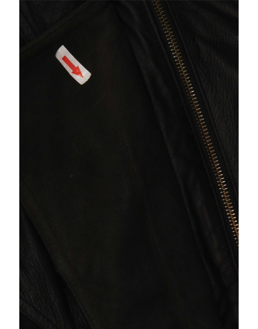 Ny Hurtig Dame Oversized Læderjakke IT 44 Medium Sort
