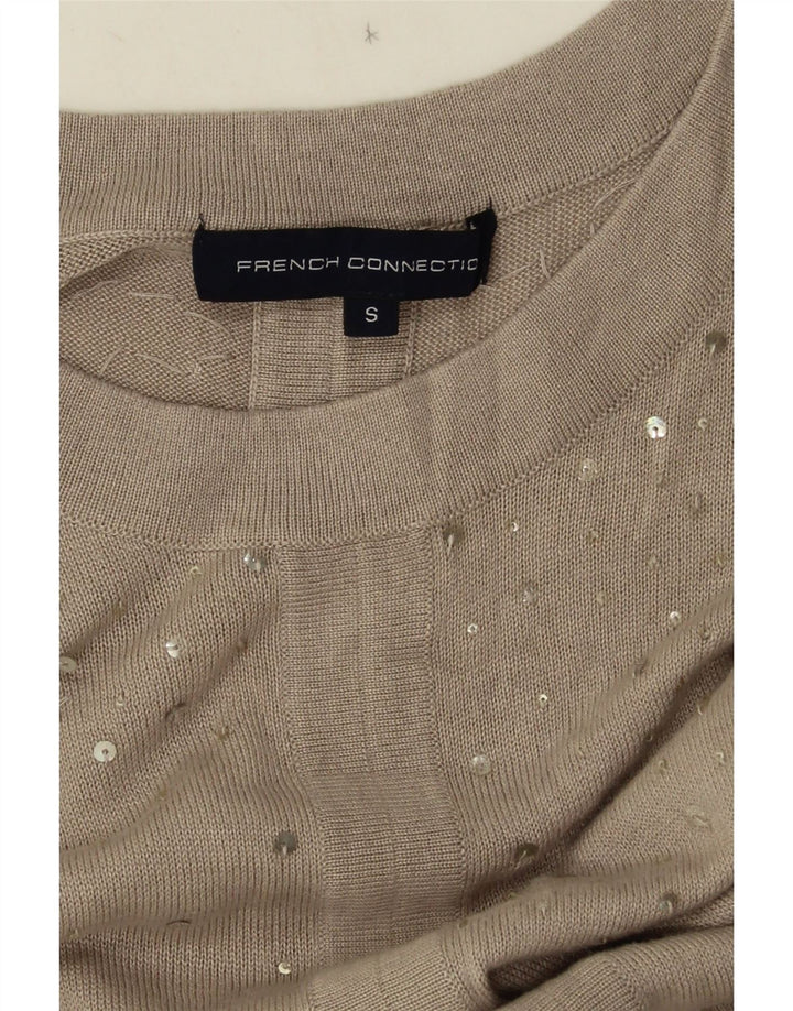 French Connection Womens Shift Dress UK 8 Small Grå