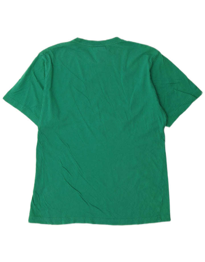 Volcom Herre Grafisk T-Shirt Top Stor Grøn Bomuld