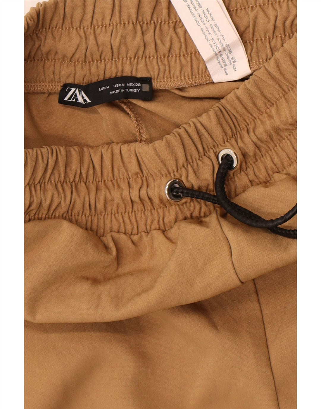 Zara træningsdragt til kvinder Joggers UK 12 Medium Brown Polyester