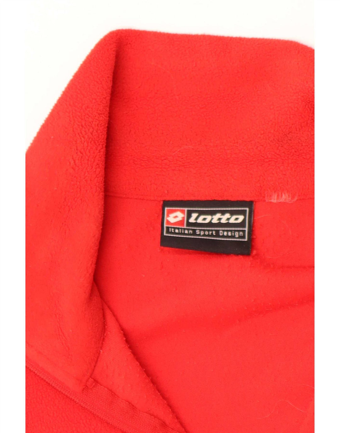 Lotto Fleece Jumper med lynlås til mænd XL Rød
