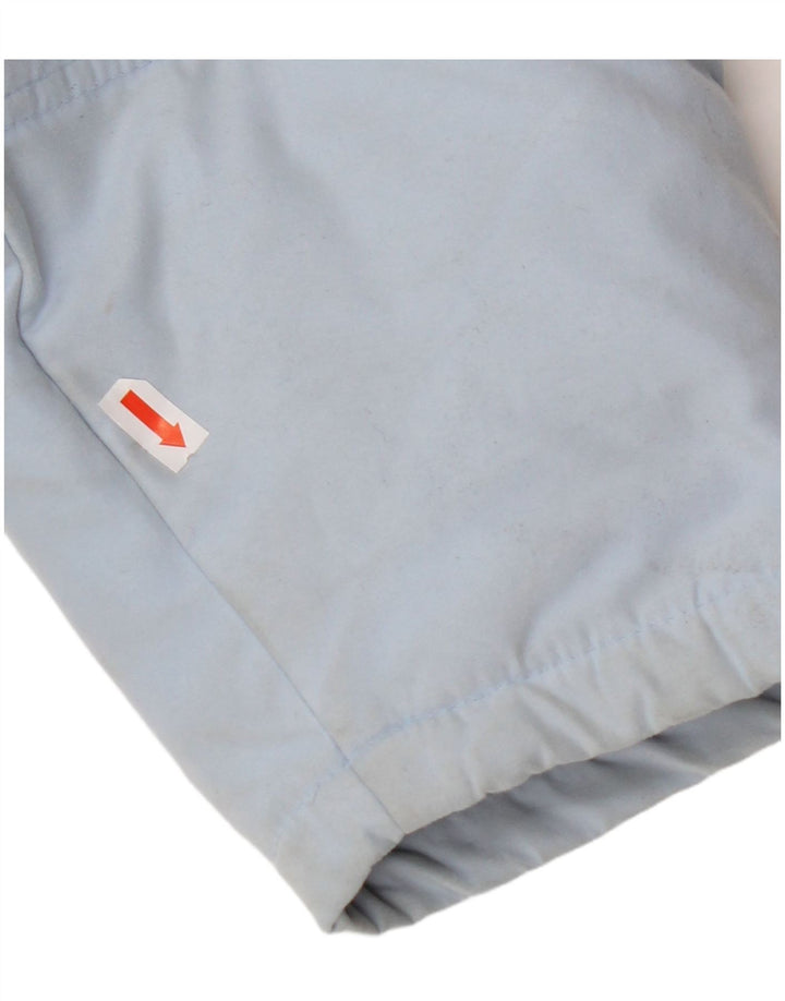 MUSTO polstret jakke til kvinder UK 14 Stor blå nylon